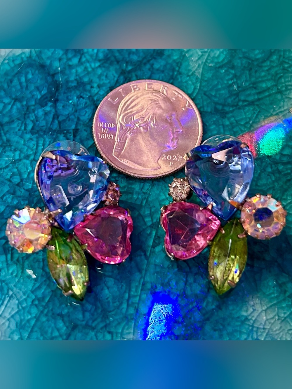 LOFT Bejeweled Earrings Pierced - Picture 6 of 7